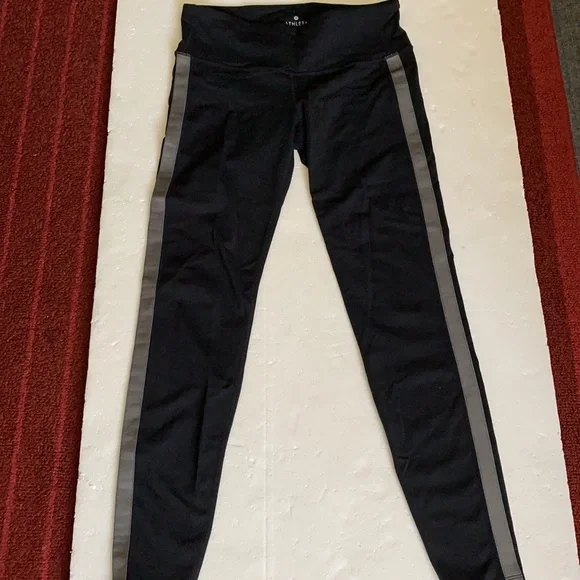 Athlete leggings size Small black and gray - Picture 7 of 11